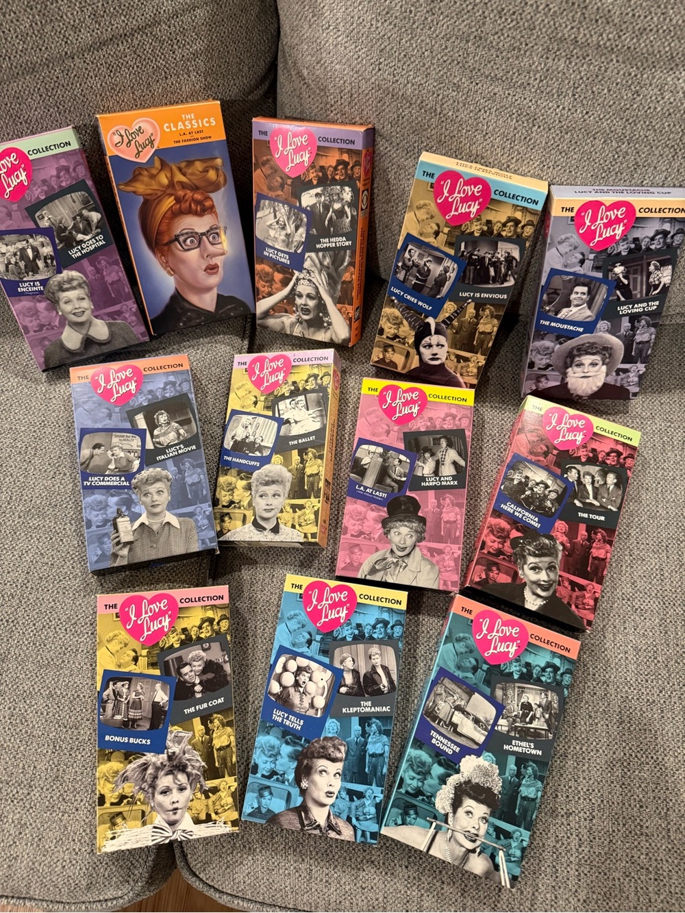 I Love lucy VHS Collection
